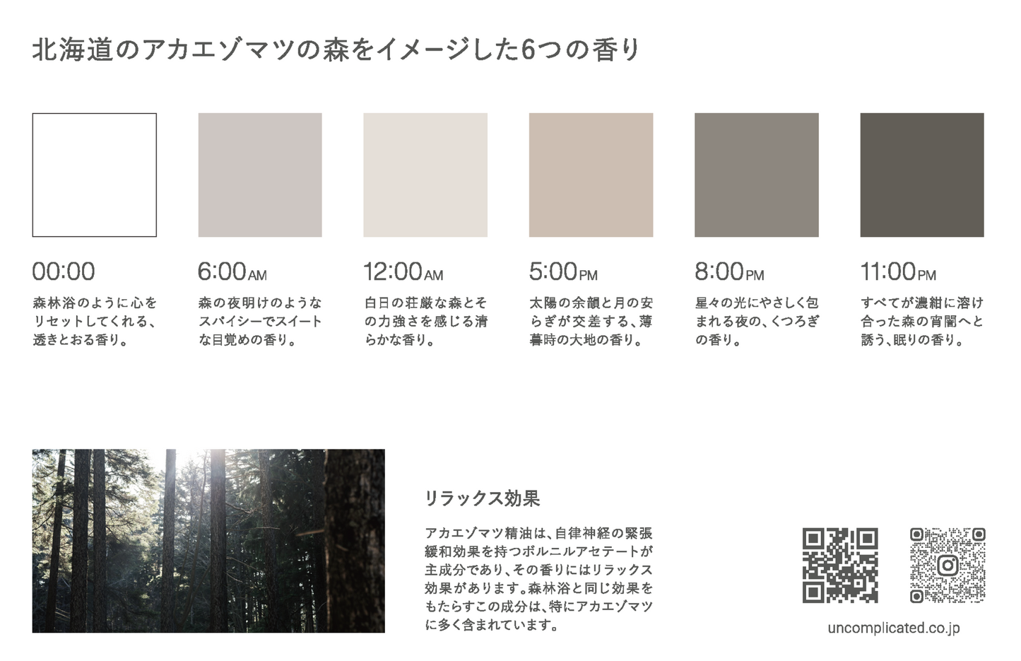 【new!】UNCOMPLICATEDアロマオイルセット